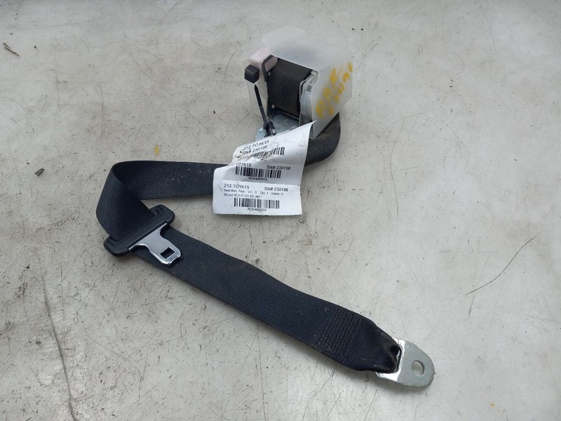 15 TOYOTA CAMRY SE REAR PASSENGER RIGHT SEAT BELT BLK-FF20