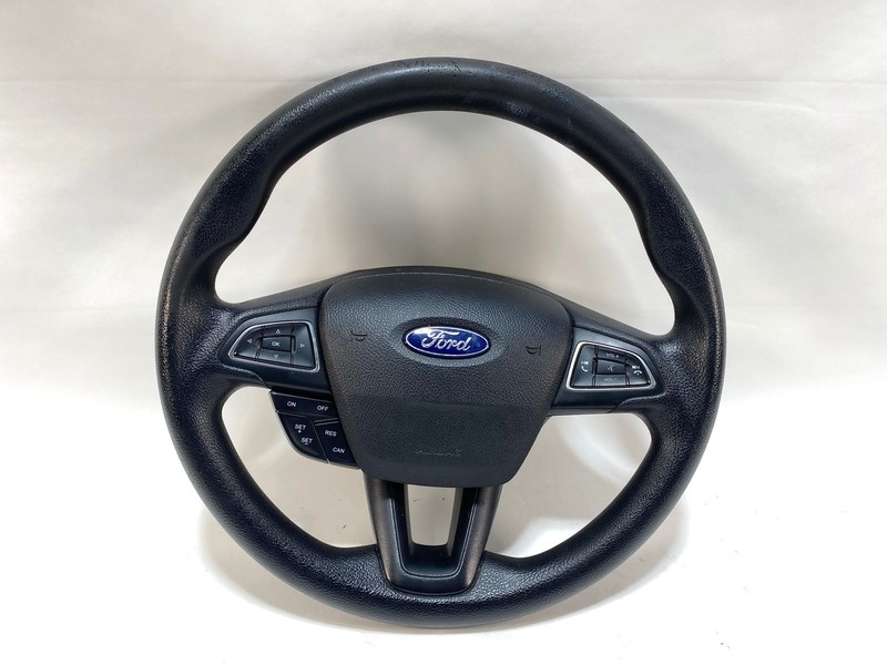 15-18 FORD FOCUS STEERING WHEEL W/ MULTIFUNCTIONAL SWITCH & HORN BUTTON OEM