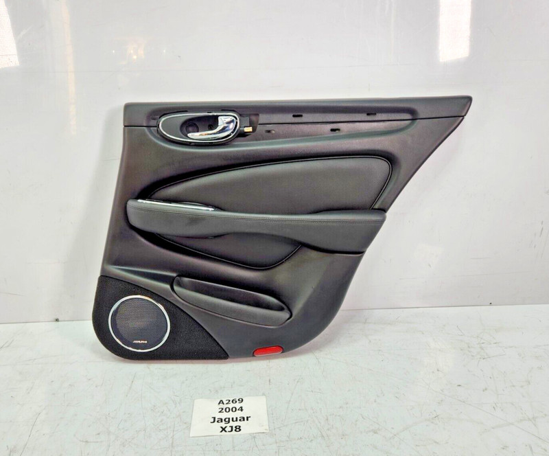 β
04-09 OEM Jaguar XJ8 XJR Rear Right Passenger Side Door Panel Leather Black *