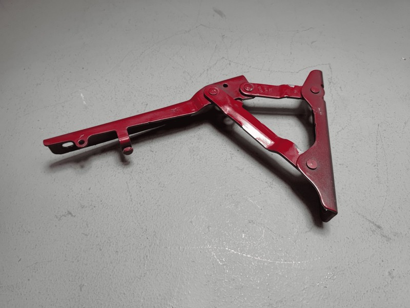 2016-2020 TESLA MODEL S FRONT LEFT DRIVER SIDE HOOD HINGE OEM RED 1PCS