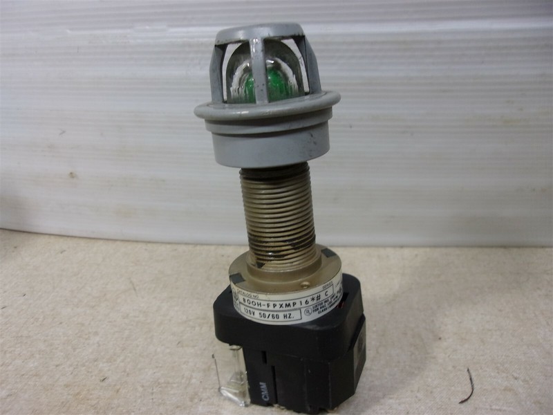 Allen Bradley 800H-FPXMP16 Green Illuminated Push Button *FREE SHIPPING*