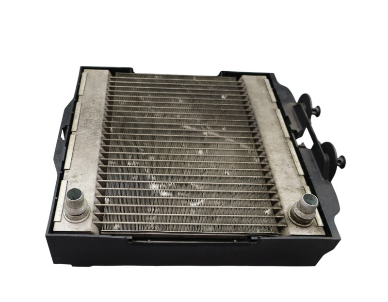 11-16 BMW 528i Coolant Cooling Oil Auxiliary Radiator 17117802662 Oem