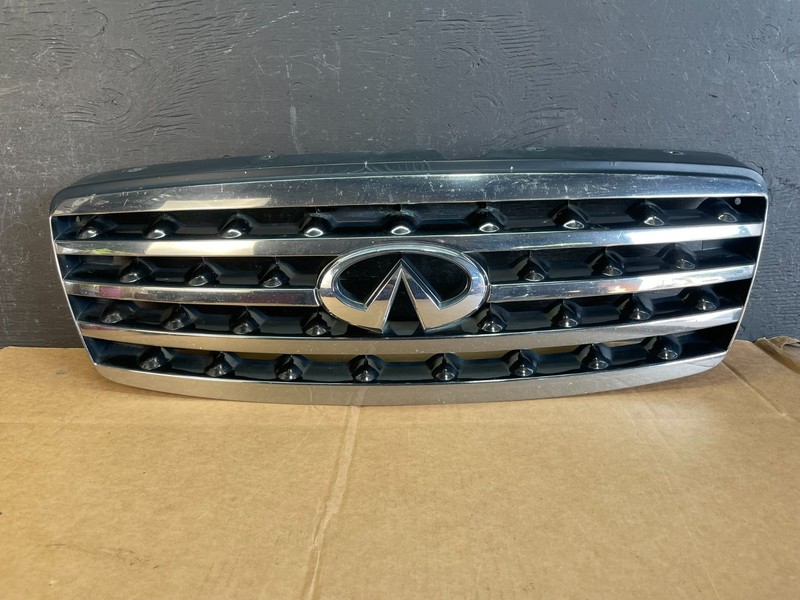 2006 2007 2008 Infiniti Fx35 Front Upper Grill Grille W/ Emblem OEM AE0818 DG