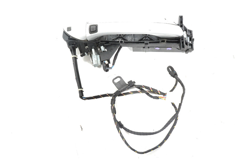 03-06 MERCEDES S430 S500 W220 FRONT RIGHT PASS EXTERIOR DOOR HANDLE SILVER C744