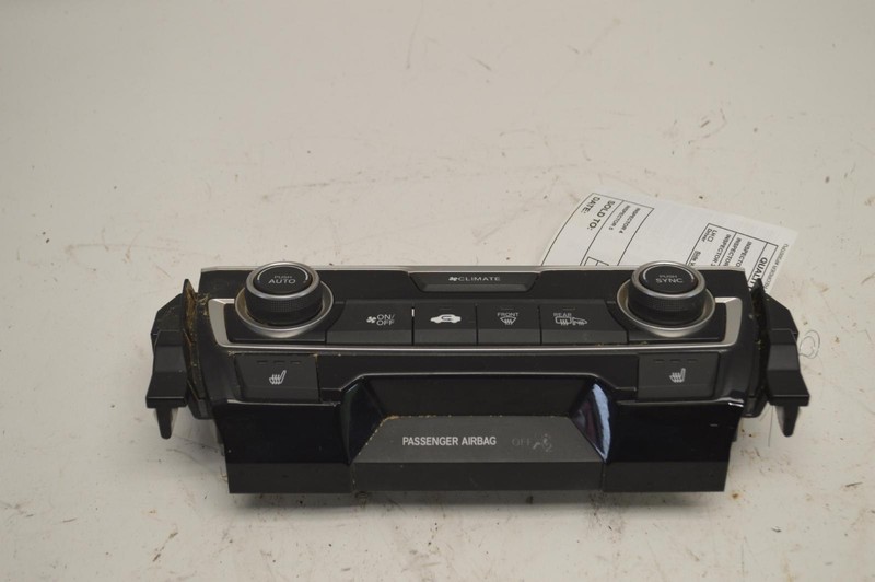 2016-2017 HONDA CIVIC DASH A/C CLIMATE HEATER TEMPERATURE CONTROL PANEL OEM