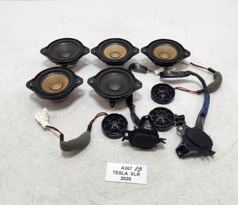 ✅ 2012-2020 OEM Tesla Model S X Front Rear Left Right Side Audio Speaker SET