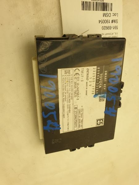 10-11 LEXUS ES350 3.5L FWD AT CHASSIS ECM ANTI-THEFT LOCKING CONTROL MODULE