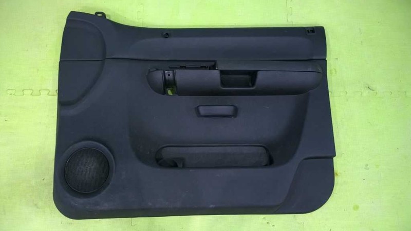 07-09 SIERRA 1500 EXT CAB PASSENGER RIGHT FRONT INTERIOR DOOR PANEL 2448-124
