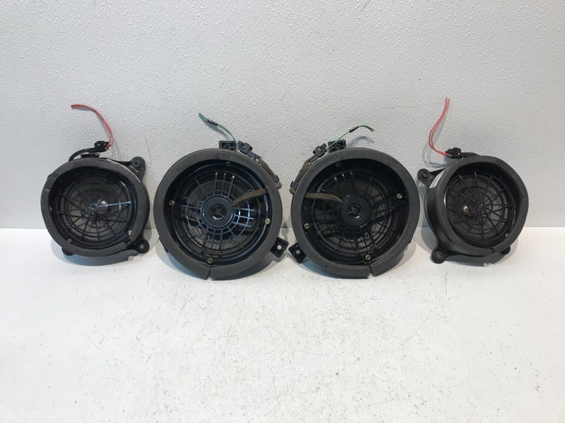 02-05 Mercedes ML320 Front Rear Left Right Door Speakers Sound Set OEM