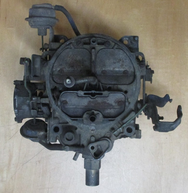 USED 4 BARREL ROCHESTER Q-JET CARBURETOR 17056566 AKR 1756 1975-76 BUICK R4-M4MC