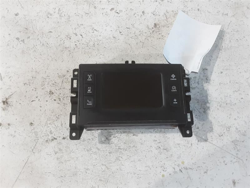 2017 Jeep Cherokee Radio Display and Receiver 5" Screen w/o Satellite