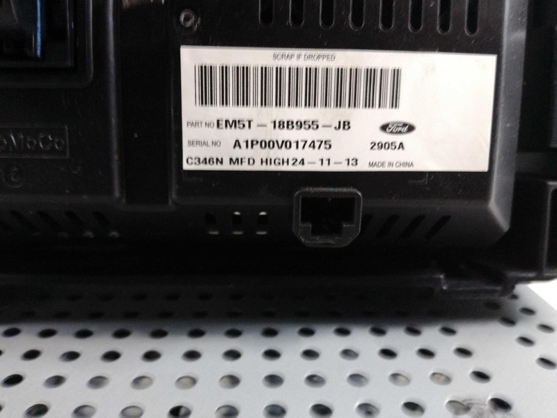 2014 Ford Focus Infotainment Display OEM Black 4.2 Screen 66K Miles