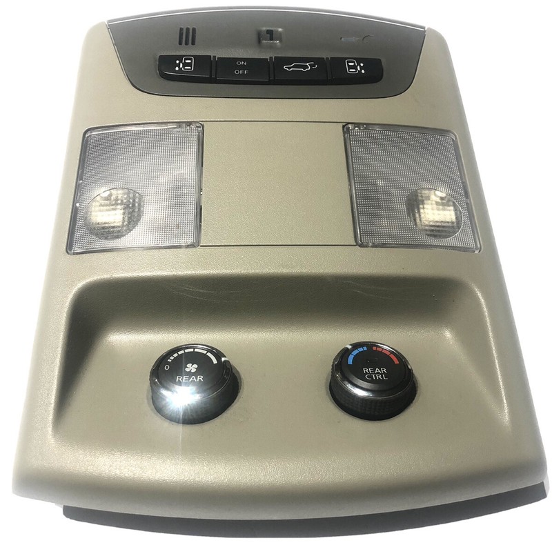Roof Console With Temp Control No Sunroof OEM 07 08 Nissan Quest SL S R320904