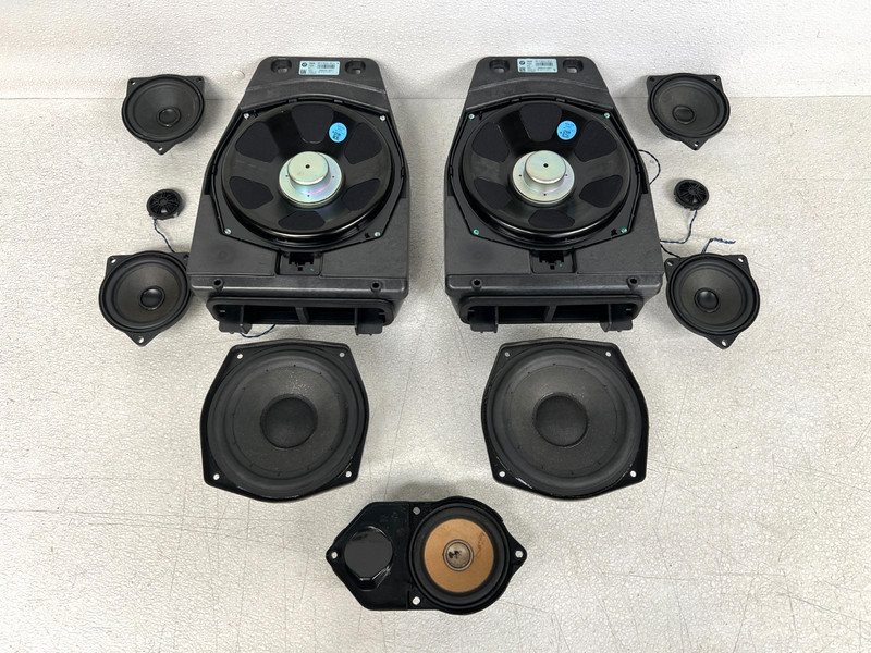 ⭐09-16 BMW Z4 M-SPORT INTERIOR SUBWOOFER TWEETER SOUND SPEAKER SET OEM LOT2736