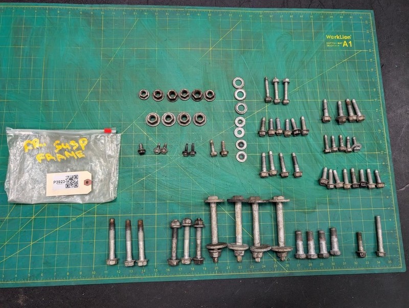 Front Suspension Bolts Set 1998 Chevrolet Corvette 1999 2000 2001 2002 2003
