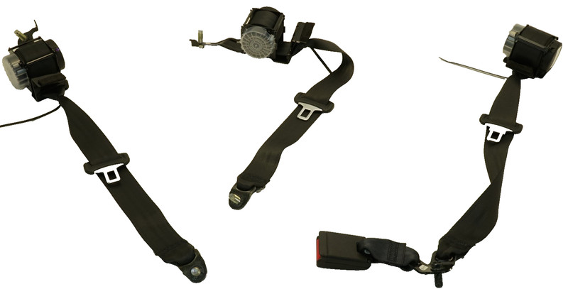 🔅2018-2022 HONDA ACCORD OEM. SET, REAR DRIVER, CENTER & PASSENGER SEAT BELTS