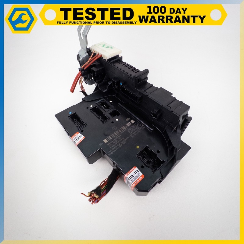 12-18 MERCEDES-BENZ CLS550 REAR SAM FUSE BOX RELAY CONTROL OEM
