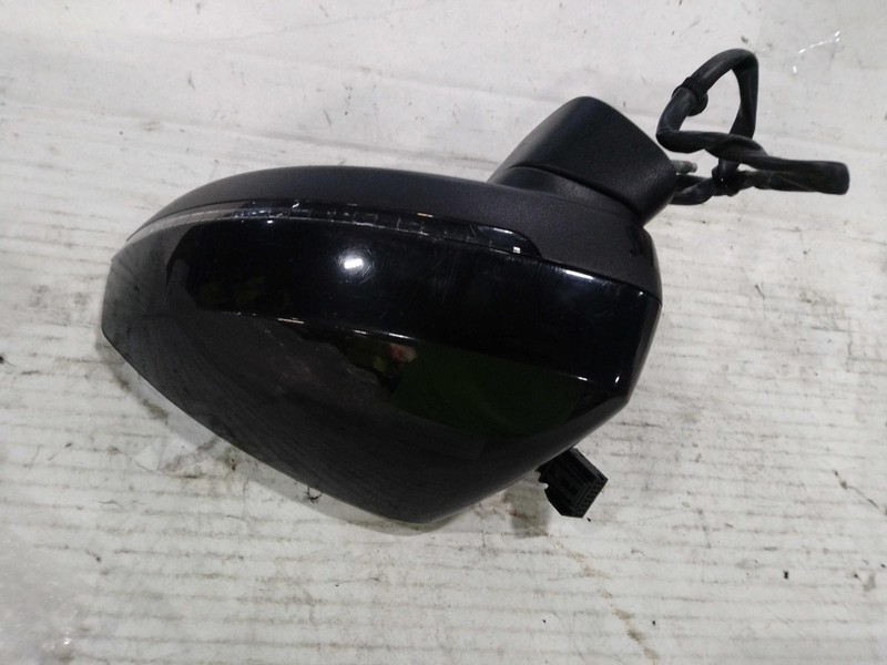 2015 AUDI A3 Left Door Mirror Assembly Black OEM Used 292017 100K Miles