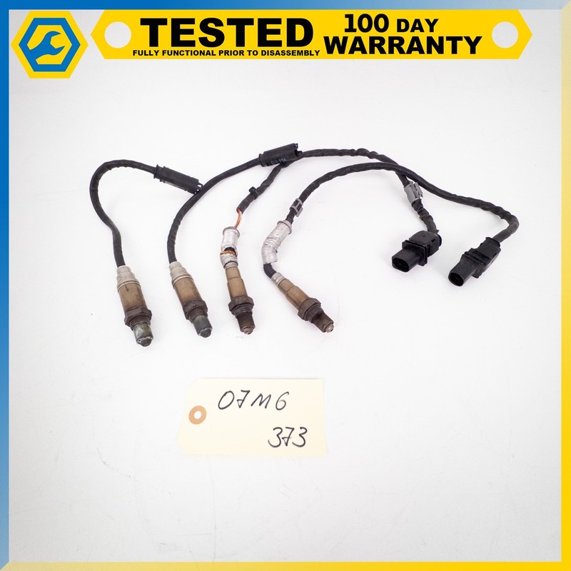06-10 BMW M6 M5 OXYGEN LAMBDA MONITOR SENSOR 02 SET OF 4 OEM
