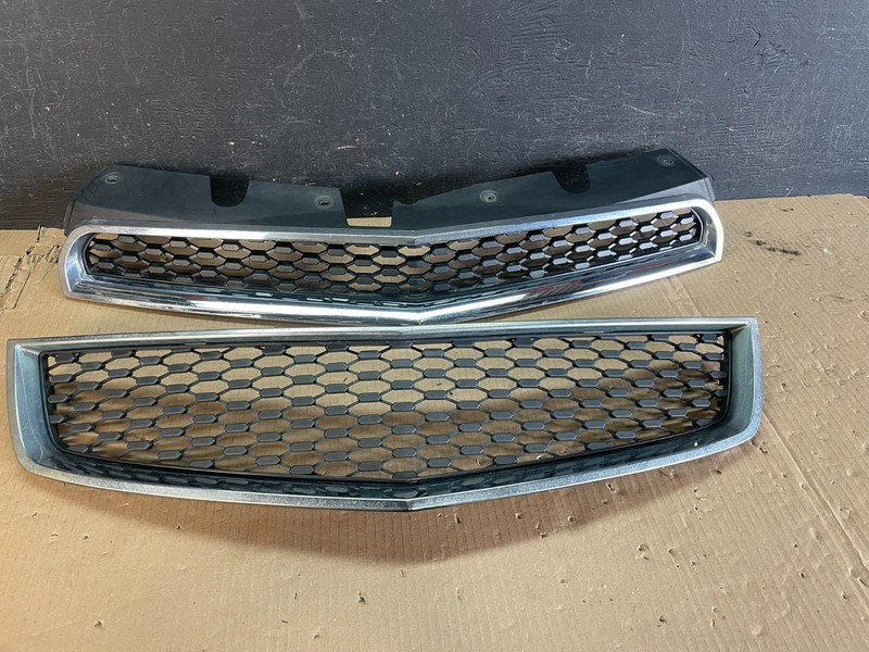 2010-2013 Chevrolet Equinox Upper Lower Set Front Chrome Grill Grille AE3667 DG