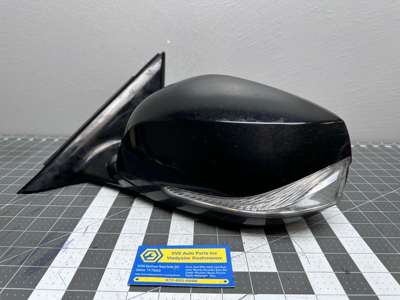 14-21 INFINITI Q50 - LEFT DRIVER SIDE REAR VIEW DOOR MIRROR W/ CAMERA OEM