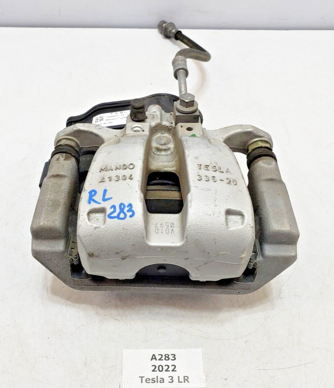 ✅ 2017-2023 OEM Tesla Model 3 Y Rear Left Driver Side Brake Caliper Mando 33k