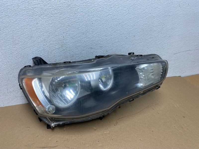 2008-2015 Mitsubishi Lancer Right Passenger Side Headlight Halogen Oem AD6419 DW