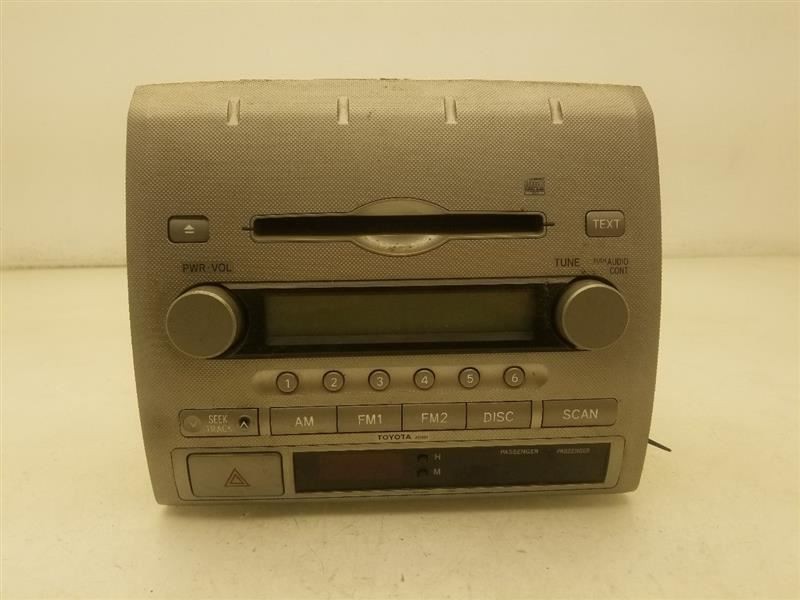05-06 TOYOTA TACOMA RADIO/STEREO RECEIVER UNIT ASSEMBLY