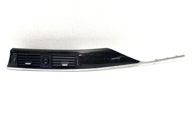 14-16 BMW 428i F33 FRONT DASHBOARD WOOD TRIM W/ AIR VENT GRILLE OEM #A0.12