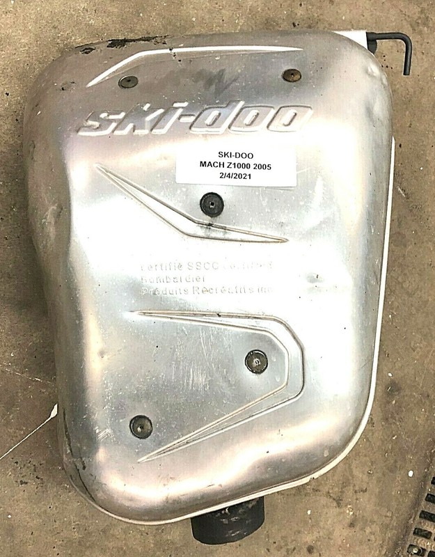 Ski-doo Mach Z 1000 Exhaust Silencer 514054172