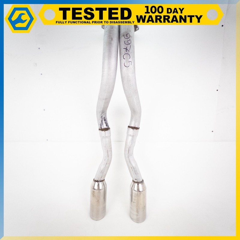 97-04 CHEVROLET CORVETTE C5 EXHAUST MUFFLER MID PIPE INTERMEDIATE ASSEMBLY OEM