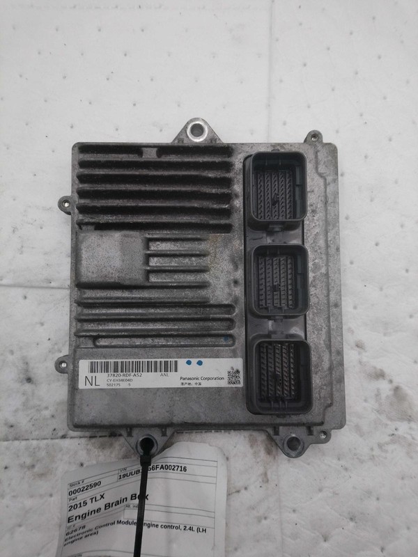 2015 Acura TLX Engine Control Module ECM 2.4L OEM Used 191K Miles NJ25-22590