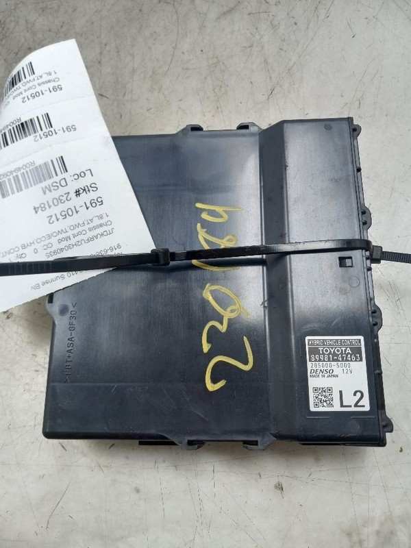 Chassis ECM Hybrid-electric Hybrid Control Prius VIN Fu Fits 17 PRIUS