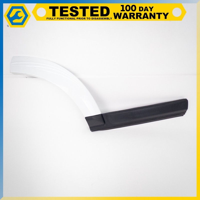 10-16 LAND ROVER L319 LR4 REAR RIGHT SIDE QUARTER PANEL FENDER FLARE WHITE OEM