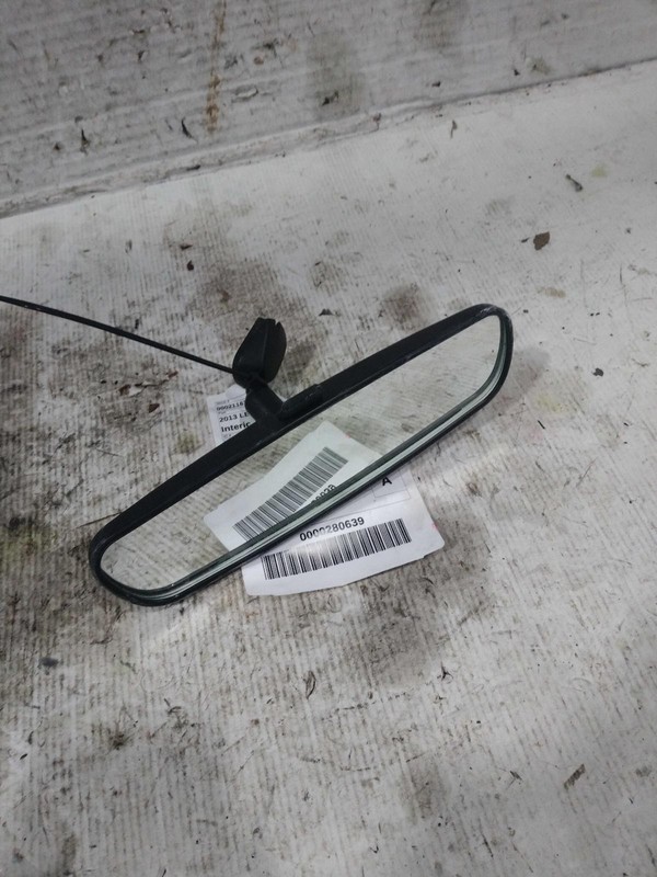 Used Front Center Interior Rear View Mirror fits: 2013 Nissan Leaf Front Center