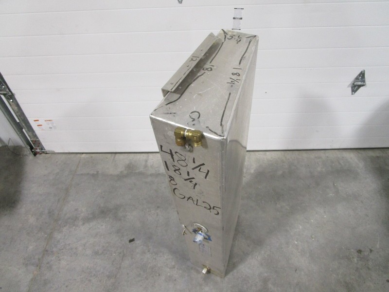 Aluminum Marine Boat 43 Gallon Gas Tank Fuel Cell 52" x 23" x 8"