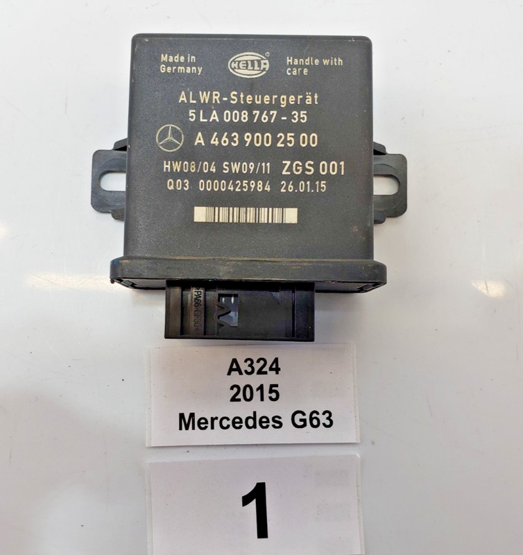 ✅ 13-18 OEM Mercedes W463 G63 AMG Automatic Headlight Level Control Module Unit