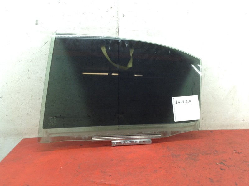 14-15 LEXUS IS250 REAR RIGHT PASSENGER DOOR WINDOW GLASS OEM