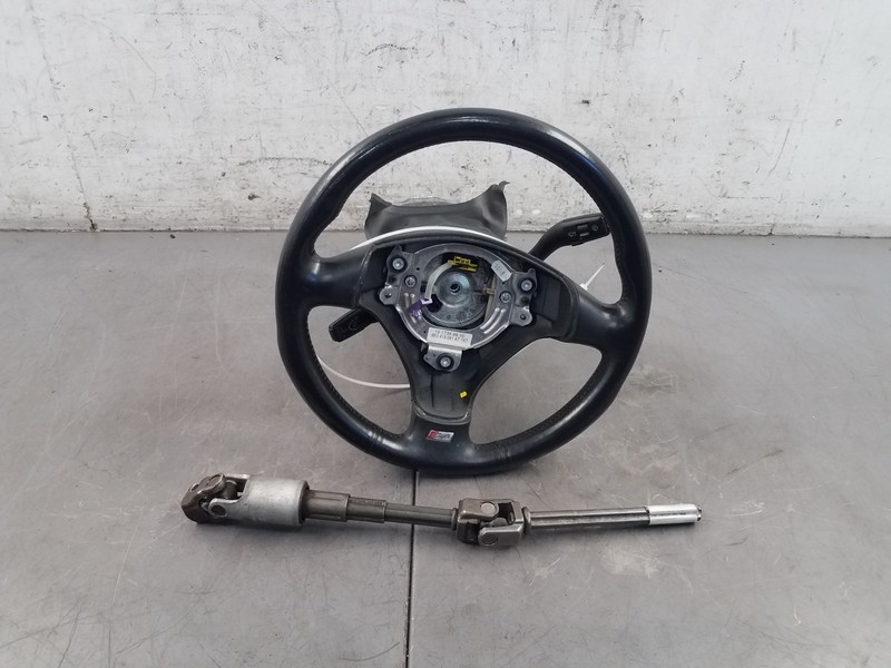 2004 Audi S4 Quattro B6 Leather Steering Wheel / Column / Key Fob #8570 L7