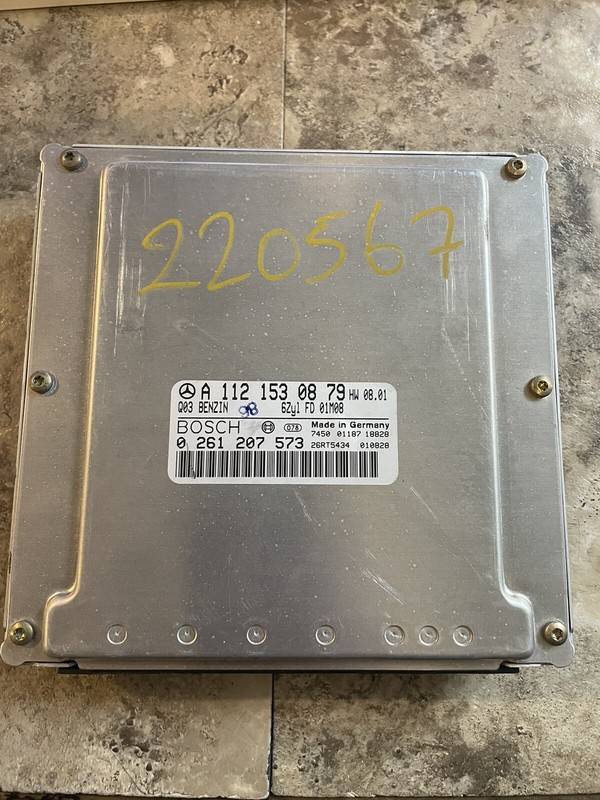 2000-2005 Mercedes ML350 Engine Control Module PCM ECU ECM 0 261 207 573