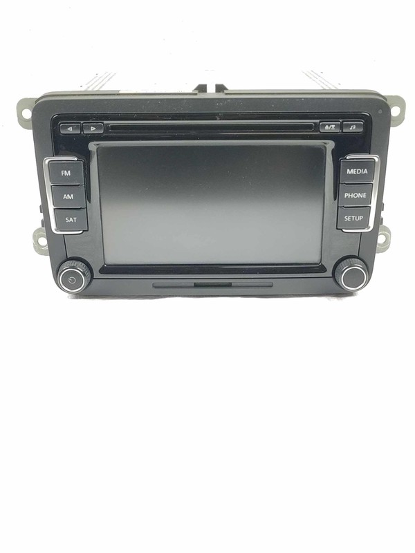 2015 Jetta AM-FM-6Disc-CD-MP3 Radio Receiver Assembly P/N 1K0035188H