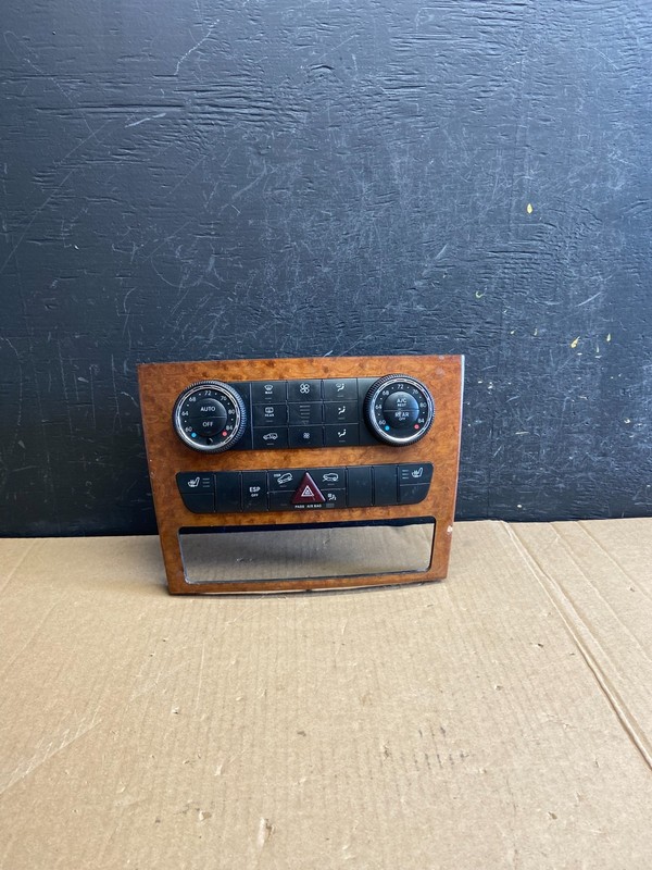 2007-2012 Mercedes X164 GL350 GL450 Climate Control Bezel Wood Switch AE4403 DG