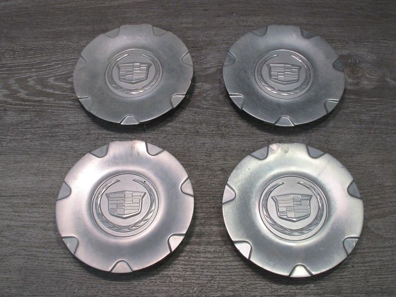 2004-2009 CADILLAC XLR WHEEL HUB CENTER CAP COVER SET 9595622