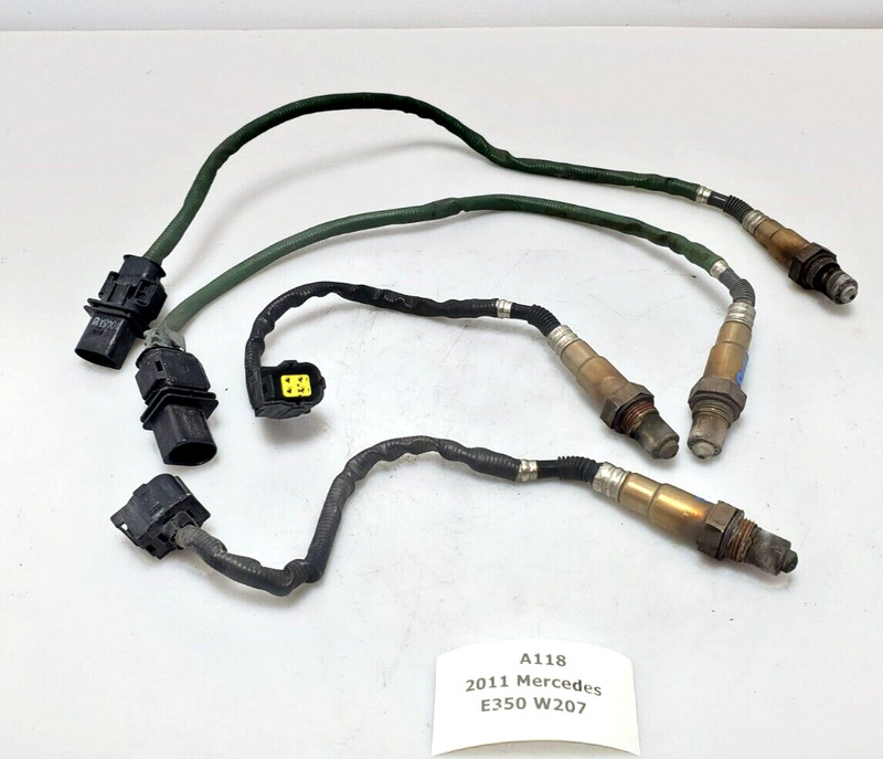 ✅ 2006-2012 OEM Mercedes W207 W212 E350 E550 Oxygen O2 Sensor Lambda SET Of 4
