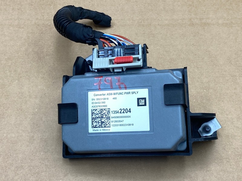 2020-2023 CADILLAC CT5 MULTI POWER SUPPLY CONVERTER CONTROL MODULE OEM LOT797