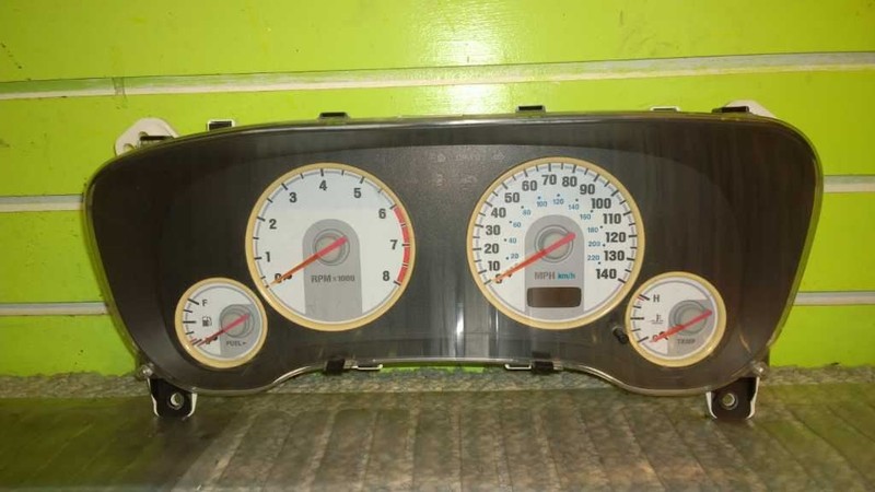 04 DODGE STRATUSSXT 2.4L MT COUPE SPEEDOMETER CLUSTER 214842 MILES OEM 1313-1