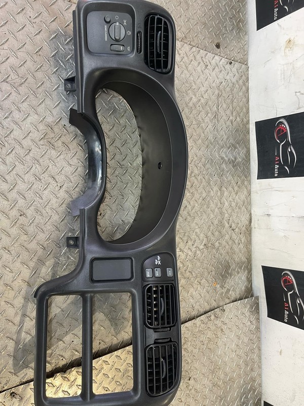 98-05 Blazer S10 Jimmy Sonoma Instrument Radio Bezel 3.25" Dark Gray 4x4 +