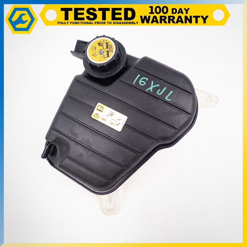 10-19 JAGUAR XJ 5.0L V8 RADIATOR COOLANT EXPANSION TANK OEM