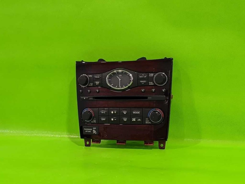 14-17 INFINITI QX50 TEMPERATURE RADIO CONTROL SWITCH W/SURROUND VIEW OEM 4171-5