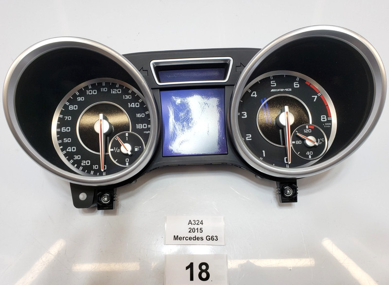 ✅ 2015 OEM Mercedes W463 G63 AMG Speedometer Instrument Cluster NOTE*